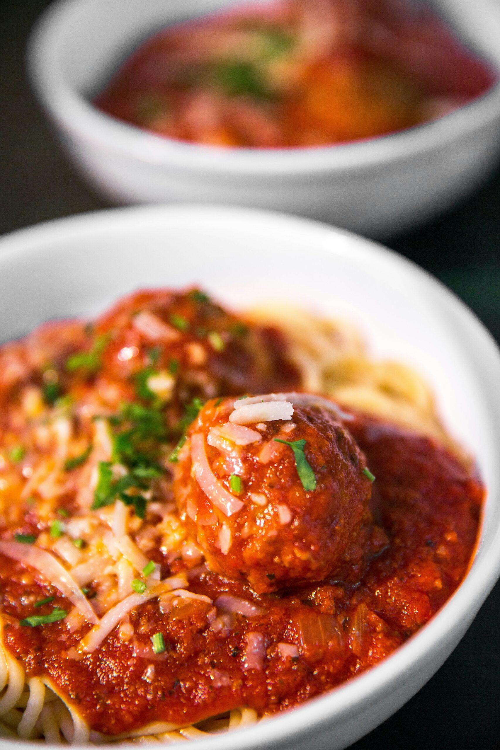 Spaghetti mit veganen Hackbällchen für Kölner Pänz